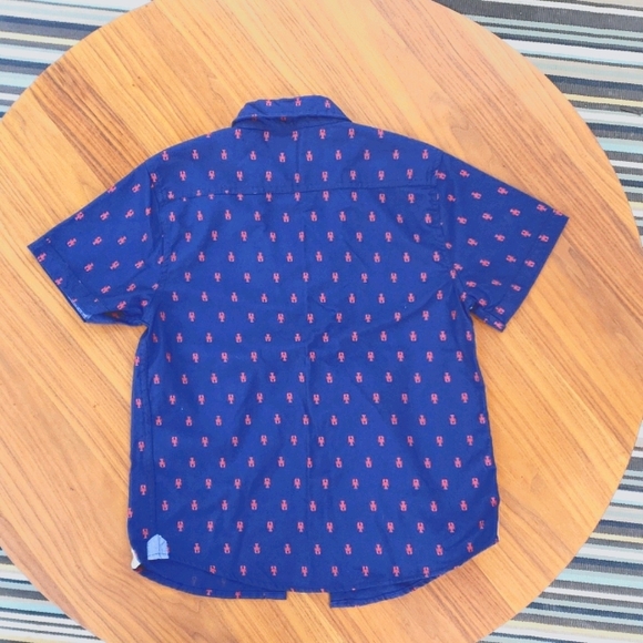 Paper Denim Cloth Kids Boys Lobster button-down - Picture 2 of 3